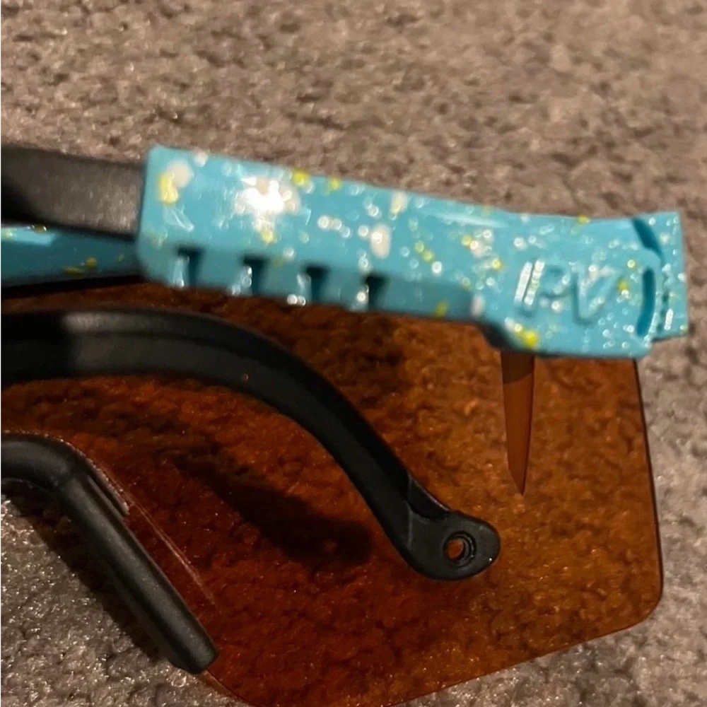 Pit Viper Blue and Red Kids Sunglasses